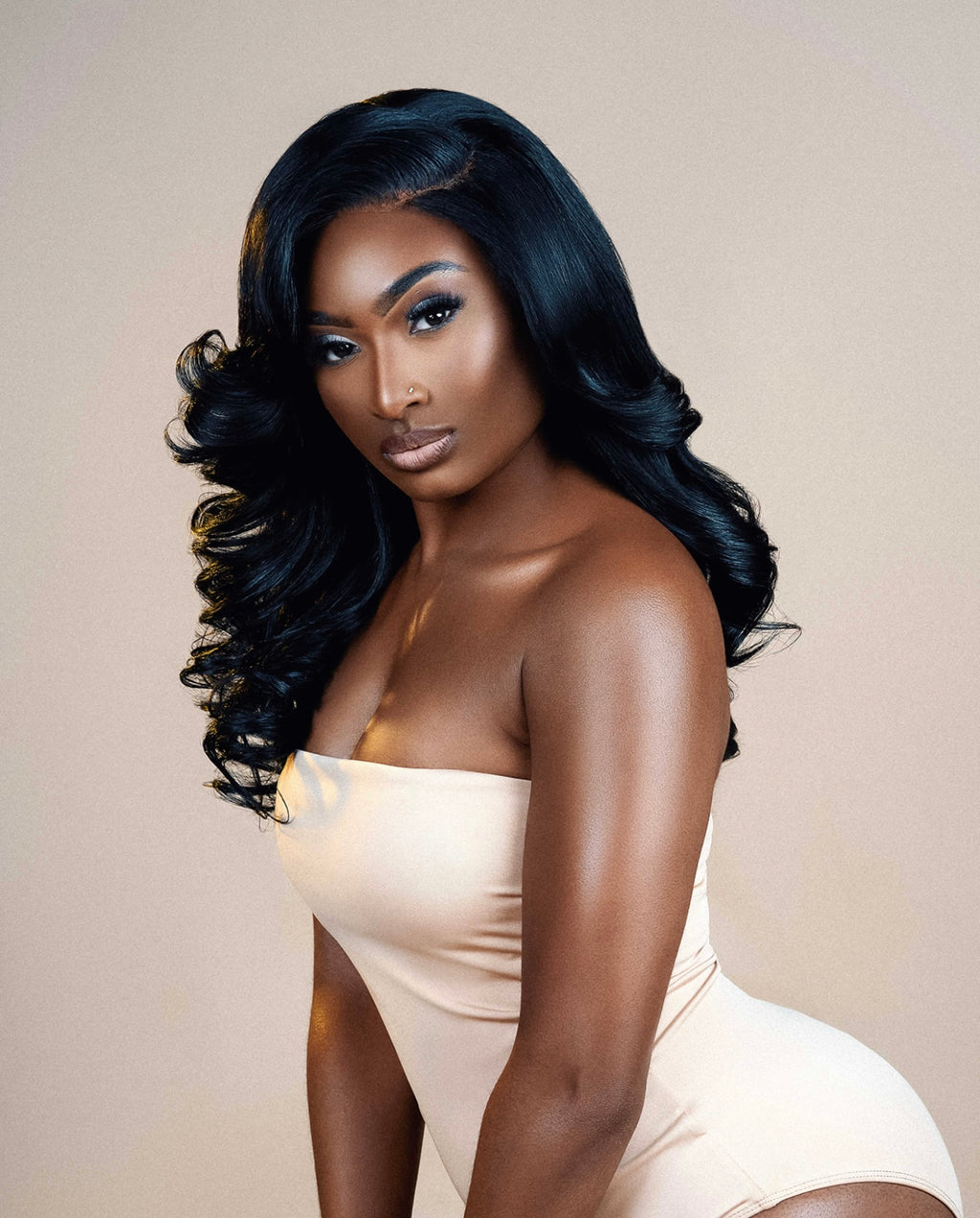 Natural Wave -Glueless Closure Wig "20