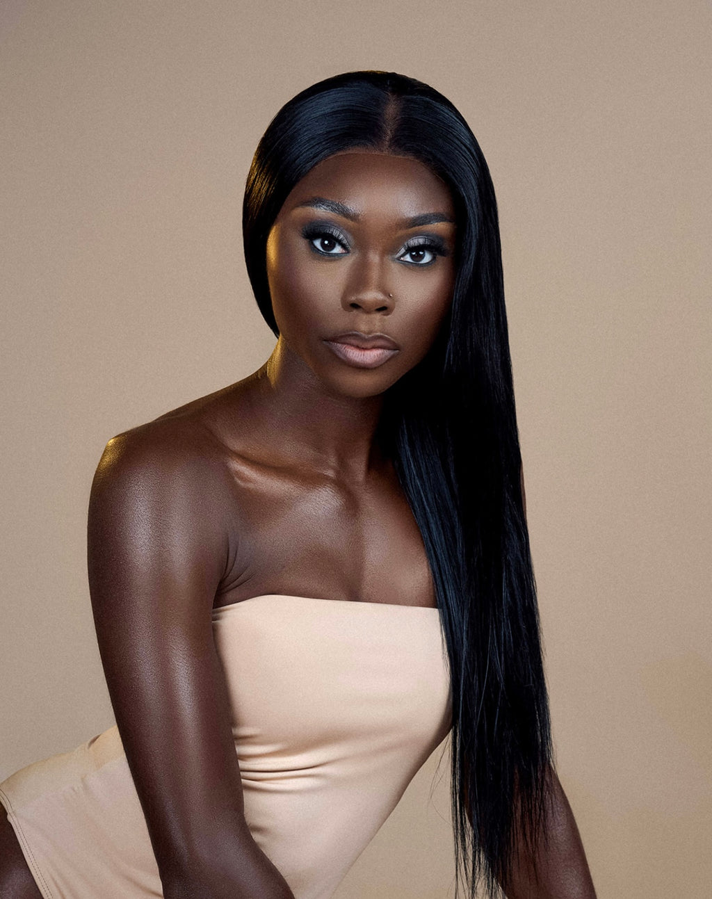 Straight - Glueless Closure Wig "22